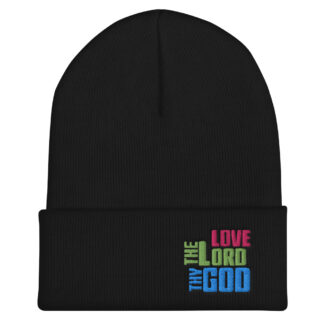 Love the Lord Cuffed Beanie