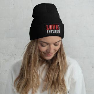 Love one another Cuffed Beanie