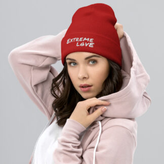 Extreme Love Cuffed Beanie