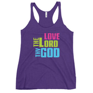 Love the Lord Women's Racerback Tank